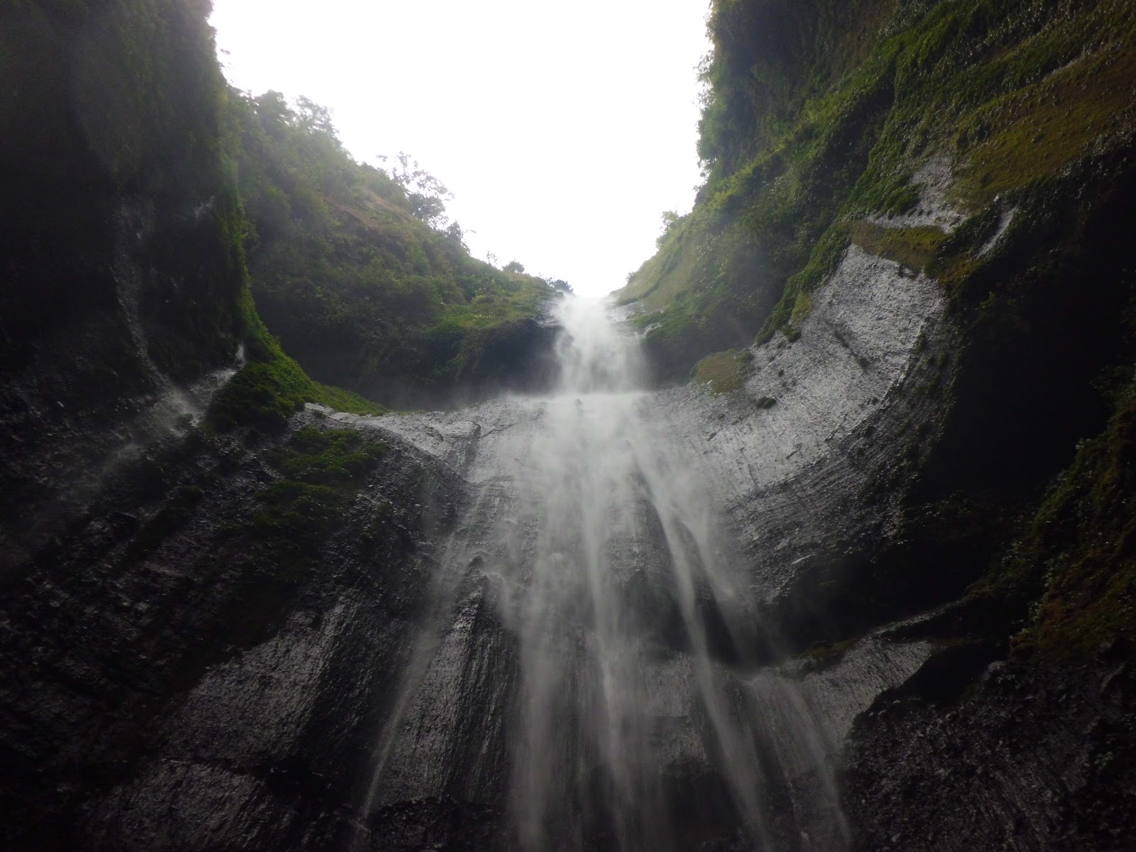 Main Madakaripura waterfall majestic view